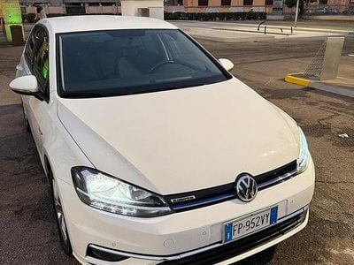 Usata VW Golf VII 110 CV (80 kW) 2018 Bianco Berlina
