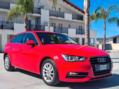 Brugt Audi A3 110 HK (80 kW) 2014 Rød Sedan