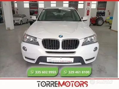Usata BMW X3 184 CV (135 kW) 2013 Bianco SUV