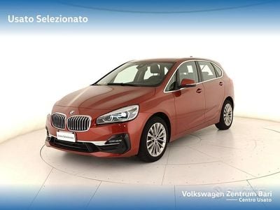 Usata BMW 218 Active Tourer Luxury Line 150 CV (110 kW) 2020 Arancione Monovolume