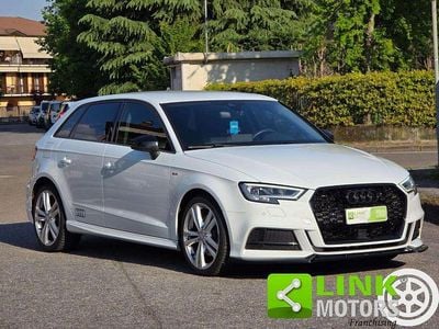 Usata Audi A3 S-Line 190 CV (139 kW) 2020 Bianco Berlina