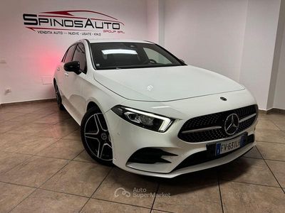 Usata Mercedes A180 Premium 116 CV (85 kW) 2019 Bianco Berlina
