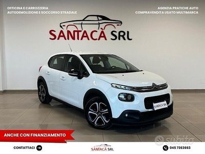 Usata Citroën C3 Shine 75 CV (55 kW) 2018 Bianco Utilitaria
