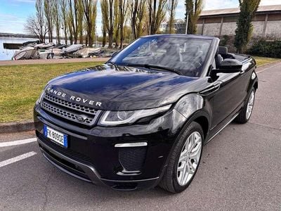 Usata Land Rover Range Rover evoque HSE Dynamic 150 CV (110 kW) 2017 Nero Cabrio