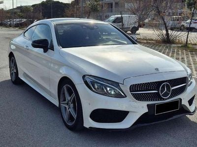 Usata Mercedes C220 Premium 170 CV (125 kW) 2018 Bianco Coupé