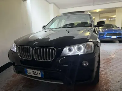 Begagnad BMW X3 258 HK (189 kW) 2011 Svart SUV