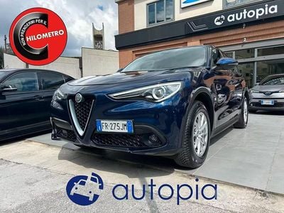 Usata Alfa Romeo Stelvio Business 210 CV (154 kW) 2018 Blu SUV