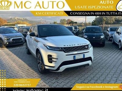 Begagnad Land Rover Range Rover evoque R-Dynamic 150 HK (110 kW) 2019 Vit SUV