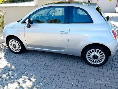 Usata Fiat 500 75 CV (55 kW) 2010 Grigio Berlina