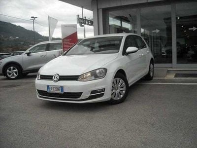 Usata VW Golf VII Trendline 86 CV (63 kW) 2014 Bianco Utilitaria