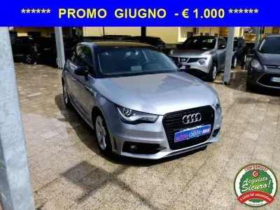Usata Audi A1 S-Line 90 CV (66 kW) 2015 Argento Utilitaria