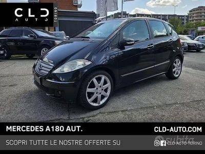 Usata Mercedes A180 Elegance 109 CV (80 kW) 2008 Nero Monovolume