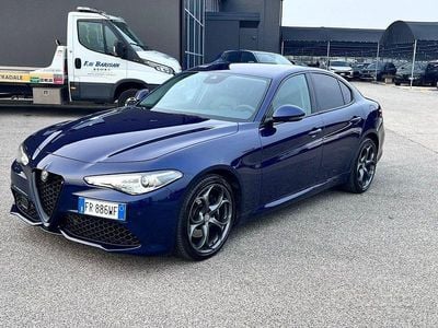 Usata Alfa Romeo Giulia Veloce 210 CV (154 kW) 2018 Blu Berlina