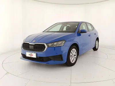 Usata Skoda Fabia Ambition 80 CV (58 kW) 2023 Blu mediterraneo Utilitaria
