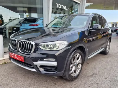 Usata BMW X3 xLine 190 CV (139 kW) 2019 Nero metallizzato SUV