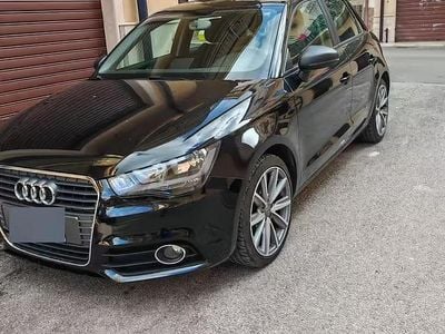 Usata Audi A1 Sportback 105 CV (77 kW) 2013 Nero Utilitaria