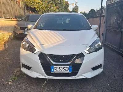 Usata Nissan Micra Acenta 92 CV (67 kW) 2021 Bianco Utilitaria