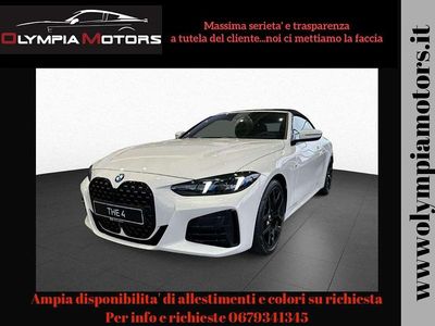Usata BMW 420 Cabriolet M Sport 184 CV (135 kW) 2022 Nero Cabrio