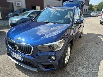 Begagnad BMW X1 Advantage 150 HK (110 kW) 2016 Blå SUV