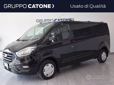 Usata Ford Transit Custom 130 CV (95 kW) 2022 Nero Berlina