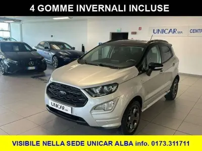 Usata Ford Ecosport ST-Line 125 CV (91 kW) 2018 Mondust silver SUV