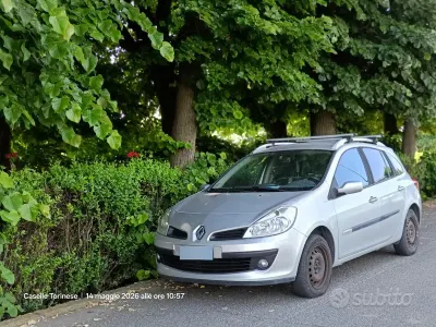 Usata Renault Clio GrandTour 75 CV (55 kW) 2008 Grigio Station wagon