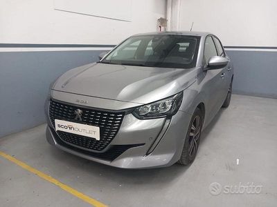 Usata Peugeot 208 Allure 101 CV (74 kW) 2020 Grigio Utilitaria