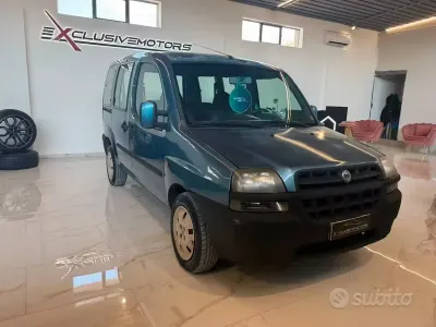 Usata Fiat Doblò 65 CV (47 kW) 2001 Blu/azzurro Monovolume
