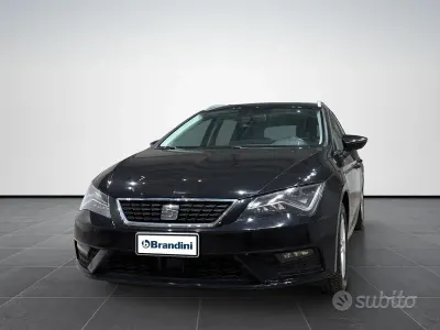 Usata Seat Leon ST Business 116 CV (85 kW) 2019 Nera Station wagon