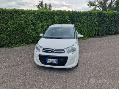 Usata Citroën C1 Shine 69 CV (50 kW) 2018 Bianco Utilitaria