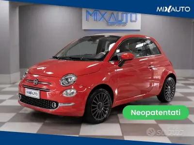 Usata Fiat 500C Lounge 69 CV (50 kW) 2017 Rosso Cabrio