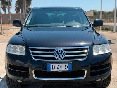Usata VW Touareg 313 CV (230 kW) 2004 Nero SUV