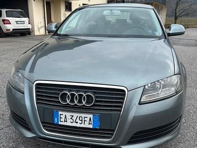 Usata Audi A3 Ambition 90 CV (66 kW) 2010 Grigio Utilitaria