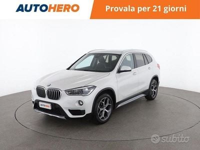 Usata BMW X1 xLine 150 CV (110 kW) 2019 Bianco SUV