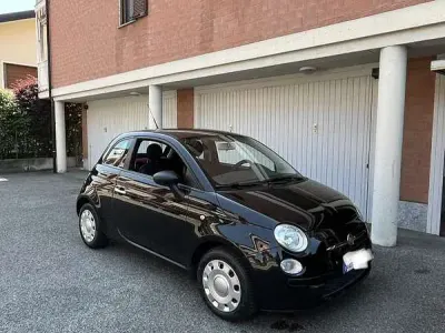 Usata Fiat 500 Pop 69 CV (50 kW) 2009 Nero Cabrio