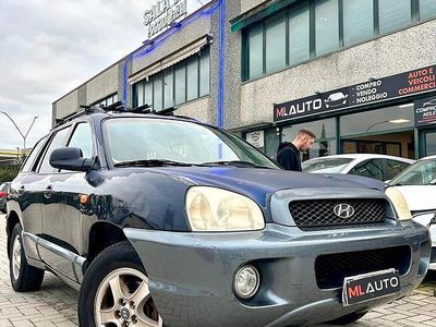 Usata Hyundai Santa Fe GLS 112 CV (82 kW) 2004 Blu SUV