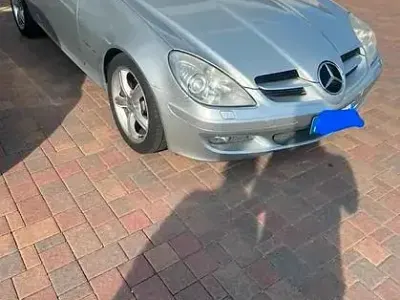 Usata Mercedes SLK200 163 CV (119 kW) 2005 Grigio Cabrio