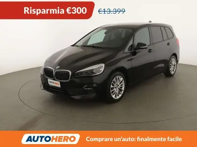 Usata BMW 218 Gran Tourer Advantage 170 CV (125 kW) 2018 Nero Monovolume