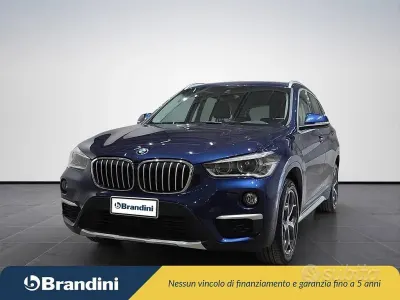 Usata BMW X1 Advantage 190 CV (139 kW) 2019 Blu met. SUV