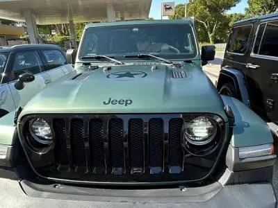 Usata Jeep Wrangler Sahara 200 CV (147 kW) 2018 Verde SUV