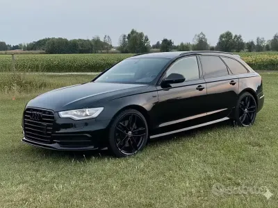 Usata Audi A6 224 CV (164 kW) 2013 Nero Station wagon