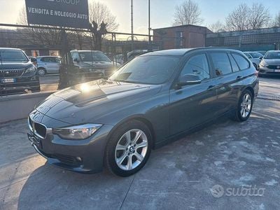 Usata BMW 316 Sport Line 116 CV (85 kW) 2014 Grigio Station wagon