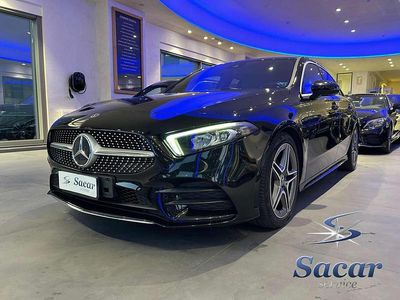 Usata Mercedes A200 Premium 163 CV (119 kW) 2020 Nero cosmo Berlina