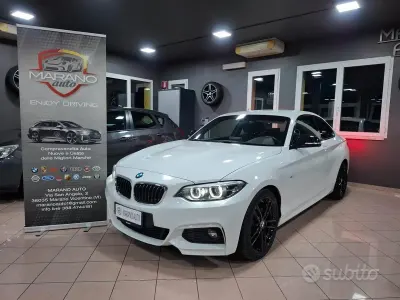 Usata BMW 218 M Sport 150 CV (110 kW) 2019 Bianco Coupé