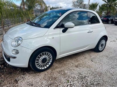 Usata Fiat 500 Lounge 95 CV (69 kW) 2013 Bianco Berlina