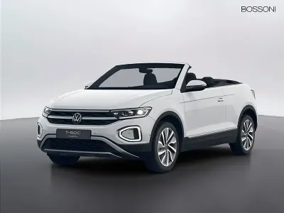 Nuova VW T-Roc Cabriolet Style 150 CV (110 kW) 2025 Bianco Cabrio