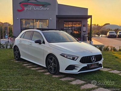 Usata Mercedes A180 Premium 115 CV (84 kW) 2019 Bianco Berlina