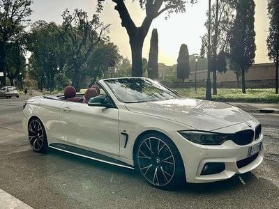 Usata BMW 428 M Sport 245 CV (180 kW) 2014 Bianco Cabrio
