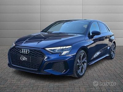 Usata Audi A3 S-Line 150 CV (110 kW) 2023 Blu Berlina