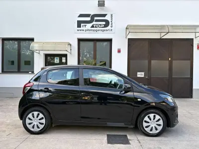 Usata Peugeot 108 Active 69 CV (50 kW) 2016 Nero Utilitaria